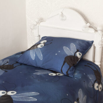 Laste voodipesu Sinised mardikad