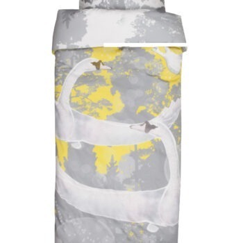 Voodipesukomplekt Luiged kollases