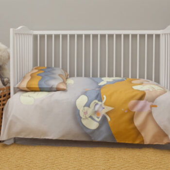 Laste voodipesukomplekt Hiired jäätisejahil 1