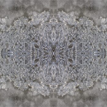 Väike laudlina Jäämustrid